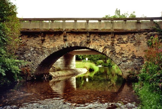 Die egersche Brcke in Mhlwand