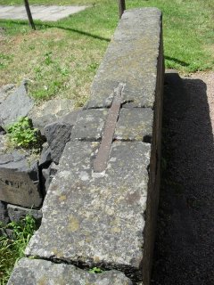 Bruchstein-Bogenbrcke ber die Schmalkalde